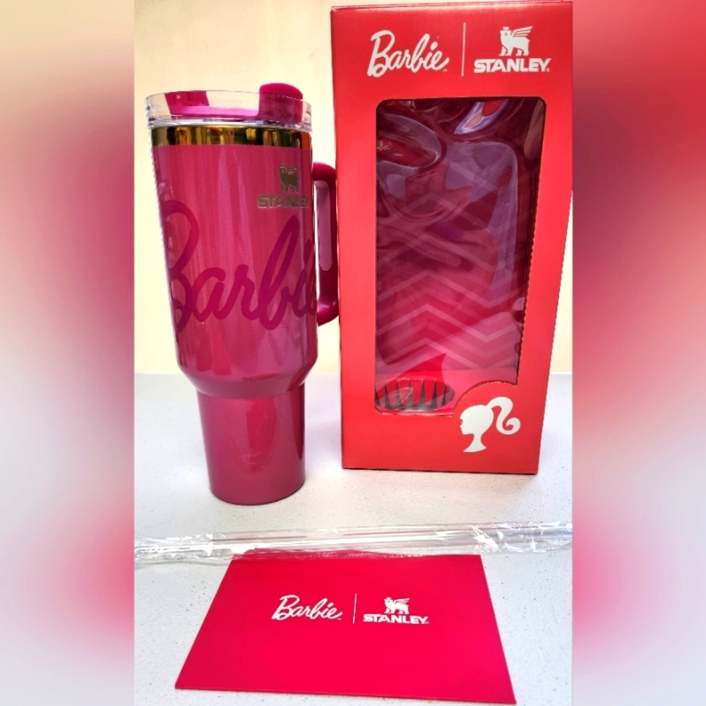 Barbie Pink Tumbler 40oz READ DESCRIPTION